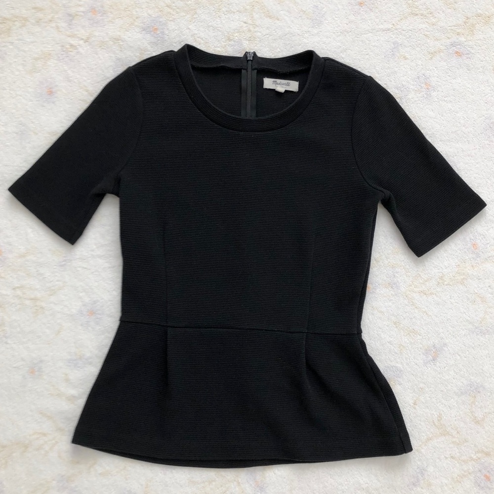 Madewell Peplum Top